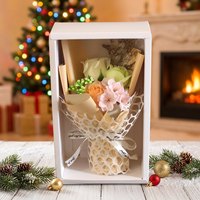 AYOYO OEM Umweltfreundliches Geschenk zum Muttertag, Abschlussfeier, Ostern, Neues Design Mini Dekorativer Seifenblumenstrauß für Frauen und Mädchen