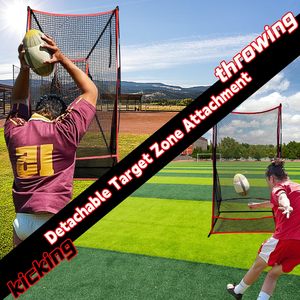 Filet d'entraînement <span class=keywords><strong>de</strong></span> football 4-en-1 multi-techniques 7x4 pieds pour le but, le passe, le coup <span class=keywords><strong>de</strong></span> pied et le tir - Xinghai - Product Image 4