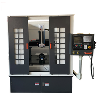 6090 routeur cnc entièrement fermé 4 aixs cnc gravure sur métal et fraiseuse corps de cadre en fonte