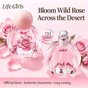 <span class=keywords><strong>Perfume</strong></span> Life Girls Pink Bottle Wild Rose, Aroma Floral Amaderado, Fresco, Sin Tono Pegajoso, Dulce, Suave, Persistente y Elegante - Product Image 5