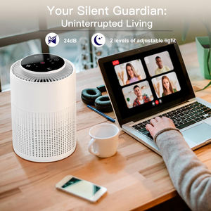 Purificateurs d'air 2026 (lot <span class=keywords><strong>de</strong></span> 2) pour la maison et la chambre, filtre HEPA H13 véritable, éliminateur d'odeurs, élimine la <span class=keywords><strong>fumée</strong></span>, la poussière, le pollen, les squames d'animaux - Product Image 5