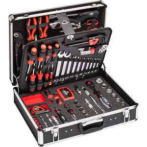 VIGOR Caja de herramientas ∙ universal ∙ V2542 ∙ 1/4 pulgadas (6,3mm) cuadrada, hueca, 1/2 pulgadas (12,5mm) cuadrada, hueca, 1/4 pulgadas (6,3mm) hexagonal - Product Image 1