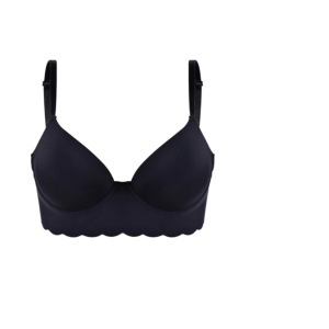 Nuevo Sujetador Push-Up Tallas Grandes Transpirable Sin Costuras Control de Grasa en la Espalda Moldeador Deportivo con Aros Tejido Sólido Convertible - Product Image 3