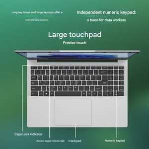 Portátil para estudiantes Youyue Air 16 al por mayor, económico, con Intel i3 de 8 núcleos, 16 GB de RAM, SSD de 512 GB, pantalla IPS de 16 pulgadas, Windows 11, portátil empresarial. - Product Image 2