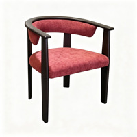 Chaise de négociation minimaliste de luxe moderne avec dossier, chaise de réception individuelle pour bureau, hôtel, hall, café