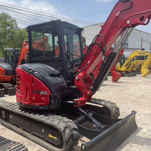 รถขุดขนาดเล็ก YANMAR ViO60-6B มือสอง 6 ตัน แบบ Zero Tail Swing ระบบไฮดรอลิก - Product Image 5