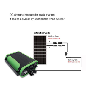 <span class=keywords><strong>Chargeur</strong></span> <span class=keywords><strong>solaire</strong></span> haute capacité Merpower Gp30 96000mah <span class=keywords><strong>12v</strong></span>, <span class=keywords><strong>batterie</strong></span> portable d'extérieur avec support pour la pêche à la carpe - Product Image 5