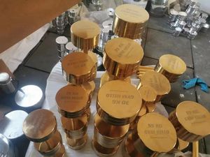 하이 퀄리티 60 파운드 덤벨 세트 30lbs 15lbs 주철 근육 이완 장치 - Product Image 4