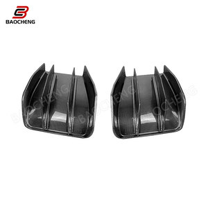 Cho Chevrolet Corvette C7 2014-2019 Modycar Phong <span class=keywords><strong>C</strong></span>ách Sợi Carbon Phí<span class=keywords><strong>a</strong></span> Sau Bumper Phí<span class=keywords><strong>a</strong></span> Sau Khuếch Tán Môi 2 Mảnh Bodykit Xe Phần - Product Image 2
