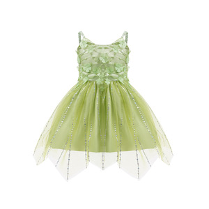 Disfraz de Princesa Tiana de El Elfo Verde, Disfraz de Halloween, Vestidos de Fiesta, Vestidos de Novia para Niñas, Falda de Tul de Hada - Product Image 6