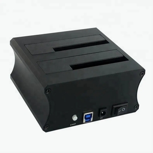 Docking Station Portatile a Doppio Slot per SSD e HDD SATA, USB 3.0 Plug & Play, Case in Alluminio, Supporto Clonazione Offline - Product Image 3