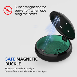 Support de stérilisation UV pour lampe UV, porte-dentier et aligneur, nettoyeur de dispositifs orthodontiques dentaires UV - Product Image 5