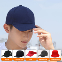 Gorras de Béisbol de 6 Paneles de Algodón Puro con Logotipos Personalizados, Ajustables, Unisex para Adultos, para Salidas de Verano y Otoño, Protección Solar, Bordado