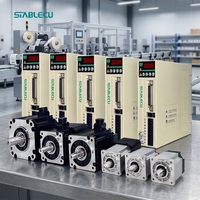 Pack Servo de Précision 1kW, Flange 80mm, 3.18Nm, Contrôle CANopen pour Machines d'Impression et de Traitement d'Étiquettes à Haute Vitesse
