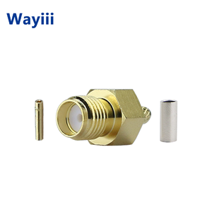 Wayiii SMA-C-K-1.5 HF-Buchse Weiblicher Steckverbinder Kompatibel mit RG316/RG174 Kabeln 6GHz - Product Image 4