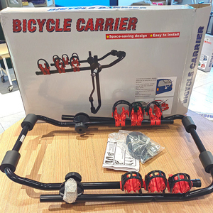 Porte-vélos de <span class=keywords><strong>toit</strong></span> en acier inoxydable pour 3 vélos, <span class=keywords><strong>transport</strong></span> de voyage en plein air - Product Image 2