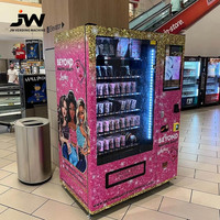 Distributeur automatique de produits de beauté à écran tactile de 22 pouces, pour cils, extensions de cheveux, lentilles de contact et nail art, acceptant Apple Pay