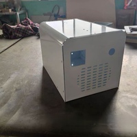 Fabrication sur mesure d'armoires et de kiosques en tôle d'acier inoxydable pour équipements d'automatisation, avec découpe laser, pliage et soudage