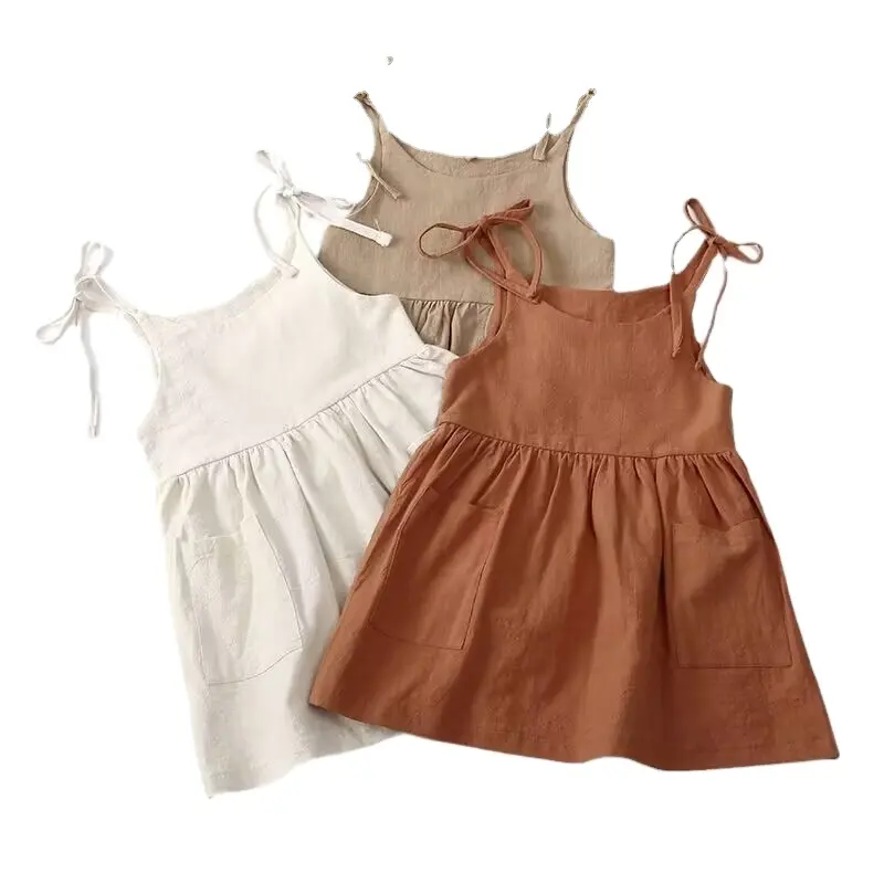Huuang Set pakaian anak-anak bayi perempuan, baju katun Jerry lengan panjang rajut musim gugur 100%
