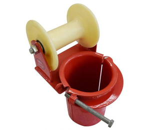 بكرات توجيه كابلات الاتصالات من الفولاذ والنايلون لبكرات انزلاق أنابيب الآبار - Product Image 3