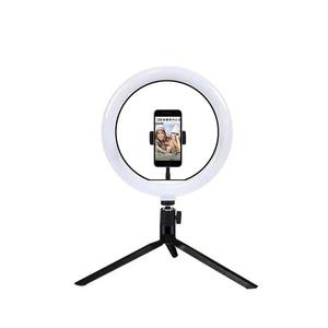 Lampe annulaire LED RGB Proins 10 pouces pour maquillage et selfie avec trépied de bureau et télécommande, idéale pour la photographie et la vidéo (vente en gros) - Product Image 2