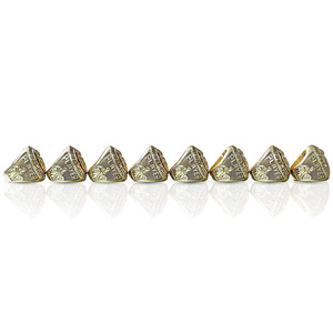 Juego <span class=keywords><strong>de</strong></span> 8 Anillos <span class=keywords><strong>de</strong></span> Campeonato del Hall of Fame con Estrella <span class=keywords><strong>de</strong></span> Aleación <span class=keywords><strong>de</strong></span> Piedra Natural, Kobe, Jordan, McGrady, Iverson, O'Neal - Product Image 2