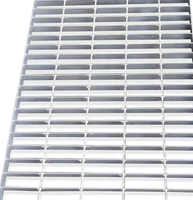 Grille en acier métallique dentelée - Canal de drainage, couvercle de canal d'égout et grille de fossé, matériau de construction
