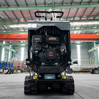 Offre Spéciale Mini-dumper sur chenilles auto-chargeur CE EPA EURO 5, Transporteur compact sur chenilles avec plateforme, OEM chinois personnalisé pour l'agriculture et la construction