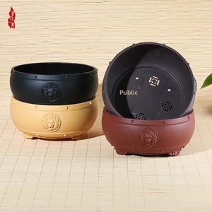 Maceta de Resina Plástica Imitación Arcilla Púrpura <span class=keywords><strong>con</strong></span> Uñas Decorativas para Bonsáis, Orquídeas, Clivia y Suculentas - Estilo Chino para Jardín y Hogar - Product Image 5