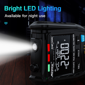 New Arrival 1000V True-RMS kỹ thuật số vạn năng chính xác AC/DC điện áp & Ampe kế hiện tại ohm với Bar đồ thị OEM hỗ trợ - Product Image 6