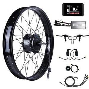 <span class=keywords><strong>Bafang</strong></span> — <span class=keywords><strong>kit</strong></span> de motorisation de vélo électrique 48v, 750w, modèle G06, moteur dans le moyeu arrière, pour la neige - Product Image 1