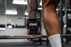 Trọng Lượng Nâng Móc Điện Nâng Deadlift Găng Tay Dây Đeo Kéo UPS Nhiệm Vụ Nặng Nề Nâng Dây Đeo Cổ Tay Với Móc - Product Image 4