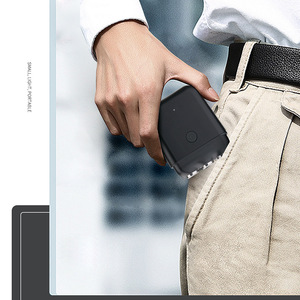เครื่องโกนหนวดไฟฟ้าขนาดเล็กแบบชาร์จ USB สำหรับผู้ชาย กำจัดขนตามร่างกาย เครื่องตัดแต่งหนวดเคราไร้สาย - Product Image 2