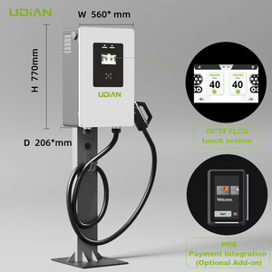 Estaciones de Carga para Vehículos Eléctricos Ovrod de 20Kw, 30Kw y 40Kw, Montadas en Pared, Cargadores Rápidos de Corriente Continua para Autos Eléctricos GBT - Product Image 2