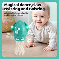 Zhorya électrique danse pieuvre jouet automatique évitement d'obstacles pieuvre danse enfants jouets robotiques intelligents avec éclairage