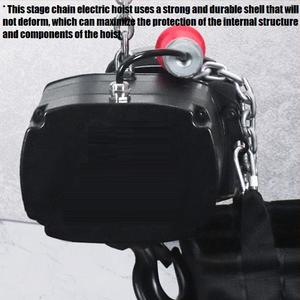 Palans électriques à prix abordable pour chaînes de théâtres, palans de levage motorisés 0,5t 1t 2t <span class=keywords><strong>3t</strong></span> 5t, palans électriques triphasés 380V pour plateformes suspendues - Product Image 2