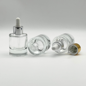 Botella de Vidrio con Gotero de Fondo Grueso de 50 ml, Envase Vacío para Aceites Esenciales, Cilindro Serigrafiado - Product Image 6
