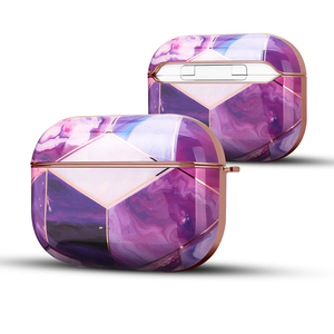 Fuente de la fábrica para AirPod Pro caso auricular oro cubierta de mármol caso para <span class=keywords><strong>Apple</strong></span> aire vainas Pro - Product Image 6