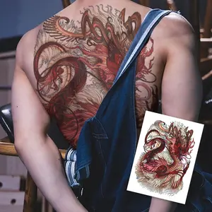 High quality Easy to Operate Simple Wholesale Discount New Style Fashion Full Back tattoo Stickers