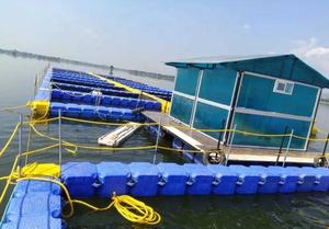 PEHD mer plastique circulaire au large lac bouée aquaculture chargeur <span class=keywords><strong>flottant</strong></span> agriculture filet <span class=keywords><strong>cage</strong></span> à poisson à vendre - Product Image 4