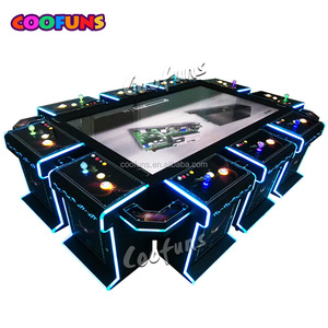 Giá bán buôn 85 'Bảng đánh cá máy chơi <span class=keywords><strong>game</strong></span> 10 Máy nghe nhạc Kim Loại tủ Trò chơi bắn súng máy cho trung tâm giải trí - Product Image 4