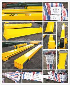 Мощный козловой кран европейского стандарта 5т, 10т, 20т, однобалочный или двухбалочный, на рельсовом ходу, для промышленных предприятий - Product Image 6