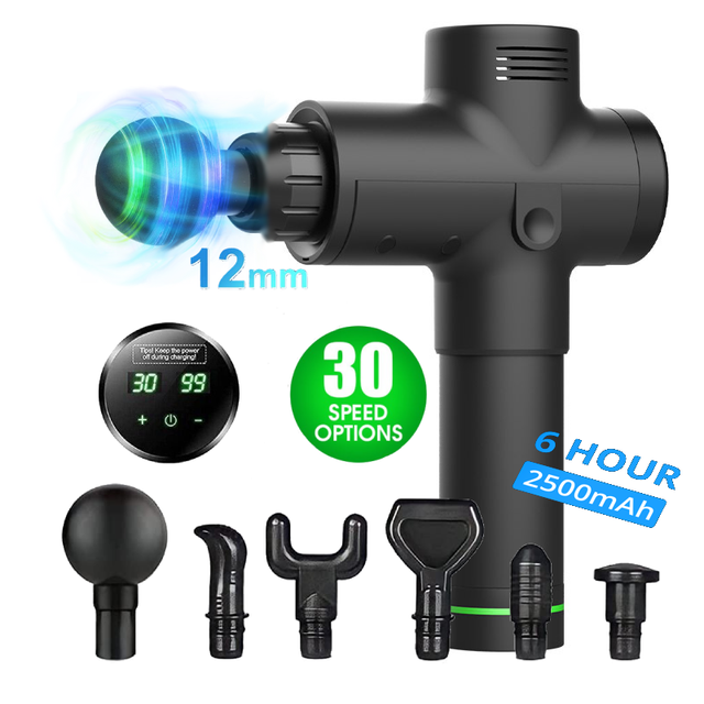 Vibration High Quality Small Custom Massage Gun Brushless Motor Professional With Brushless Motor Percussion Massage Gun