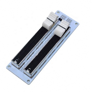 Bloque de Construcción Electrónico, Módulo de Potenciómetro Lineal Deslizante de Doble Fila 10K para Arduino, Resistencia Lineal Deslizante para Mezclador - Product Image 3