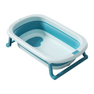 <span class=keywords><strong>Bañera</strong></span> Portátil Plegable para Bebés, Combo Completo con Termómetro, Tapete y <span class=keywords><strong>Almohada</strong></span>, para Venta al Por Mayor - Product Image 4