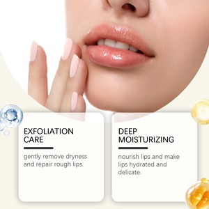 Ensemble de traitement des lèvres enrichi en tocophérol pour des lèvres saines baume hydratant gommage exfoliant rouge à lèvres - Product Image 2