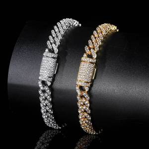 Factory Wholesale S925 Silver Hip Hop Moissanite Cuban <b>Bracelets</b> Pass Diamond Tester Bling Iced Out Custom Supplier Jewelry - Product Image 3