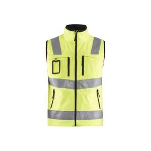 BLAKLADER - 304925173300XXL Chaleco Softshell Hi-Vis Amarillo-EAN 7330509425855 ROPA DE TRABAJO DE 2017 - Product Image 1