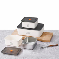 Großhandel Luxuriöse Edelstahl 304 Isolierte Lebensmittelqualität Große Kapazität Auslaufsichere Bento-Lunchbox mit Erhitzungsfunktion für Kinder