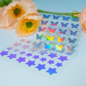 Parches de espinillas para acné para Zits y manchas Pegatinas de tratamiento de manchas para la cara, parche holográfico para acné - Product Image 1